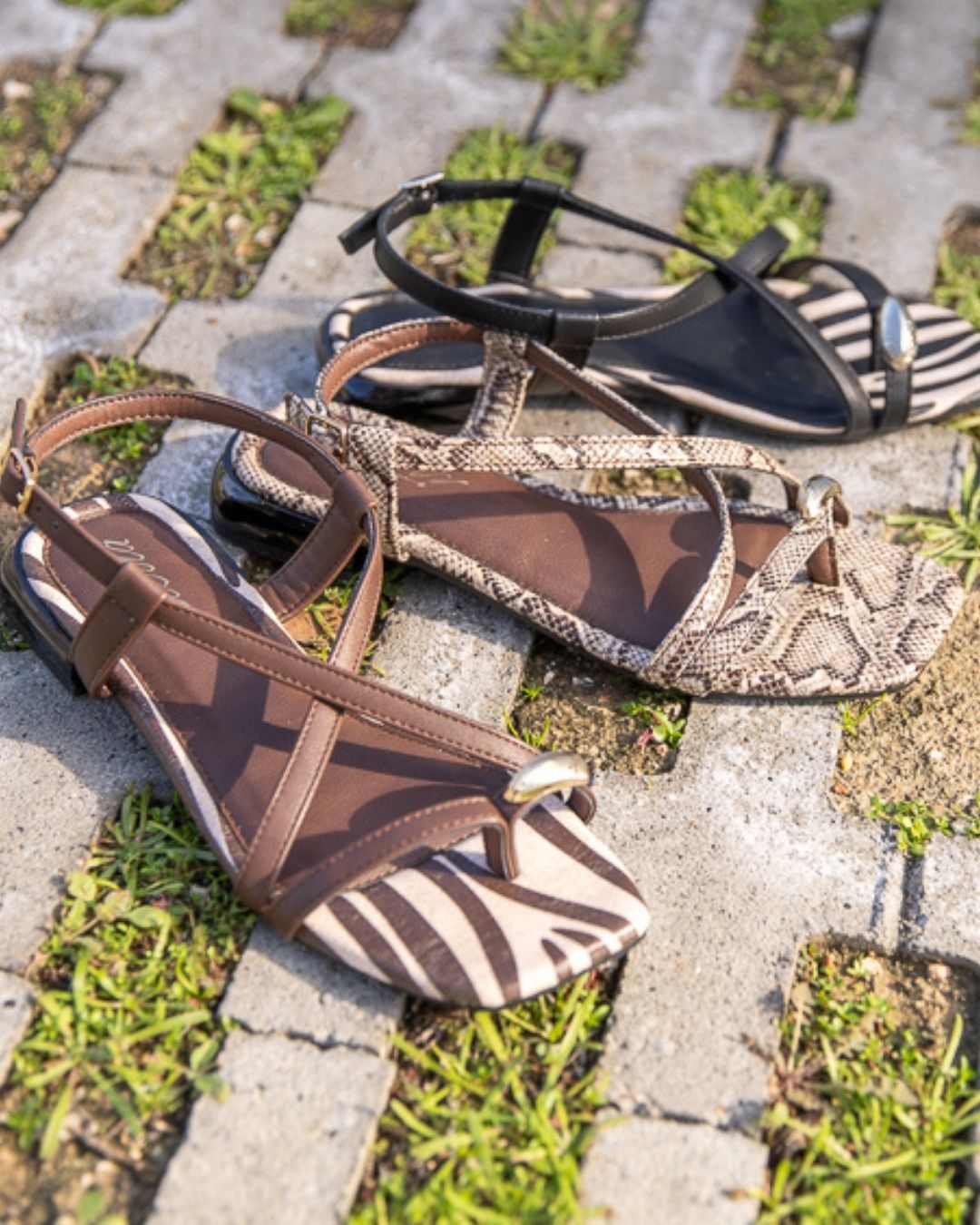 Sandalias planas isteria shoes SS26